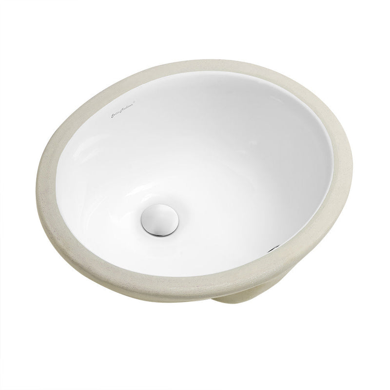 Swiss Madison Plaisir 16.5 Oval Under-Mount Bathroom Sink - SM-UM629