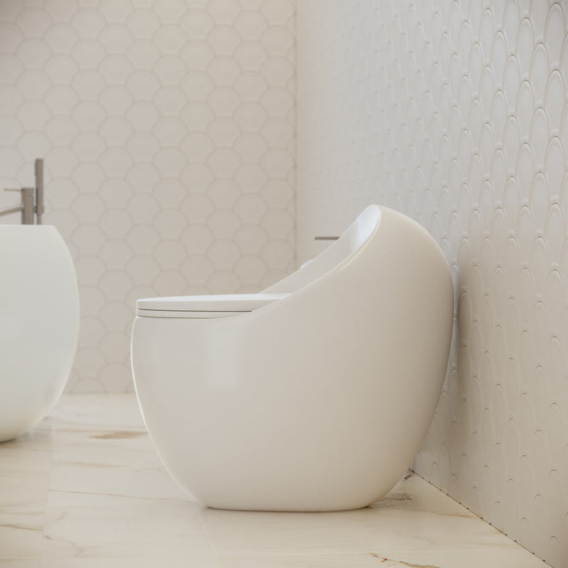 Swiss Madison Plaisir II One-Piece Elongated Toilet Top Flush 1.28 GPF - SM-1T289