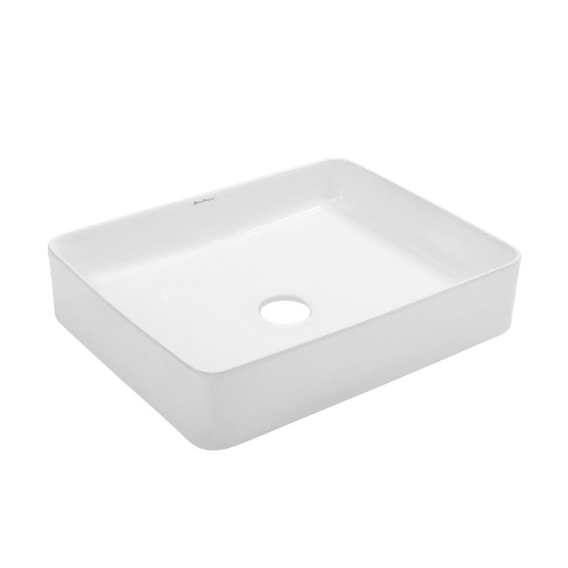 Swiss Madison Concorde Rectangle Ceramic Vessel Sink - SM-VS242