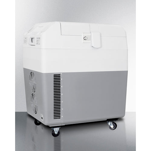 Summit Portable Refrigerator/Freezer with Lock SPRF36M2