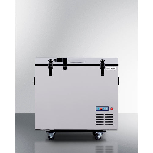 Summit Portable Refrigerator/Freezer with Lock SPRF86M2