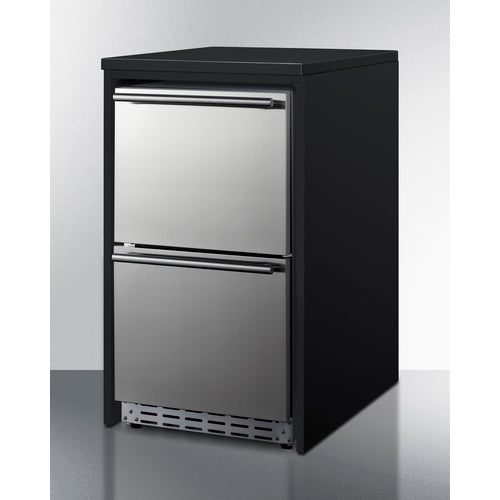 Summit Refrigerator Cabinet for 18-20" Wide Appliances, ADA Height CWR2ADA