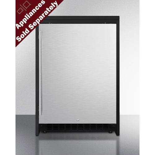 Summit Refrigerator Cabinet for 24" Wide Appliances, ADA Height CWR4ADA