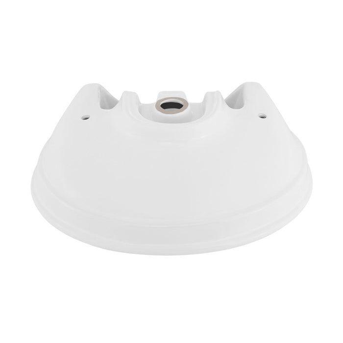 Swiss Madison Santorini Two-Piece Pedestal Sink - SM-PS319
