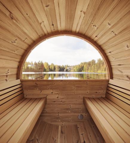 SaunaLife Model E6W Sauna Barrel-Window SL-MODELE6W