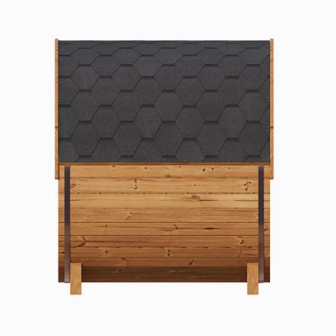 SaunaLife Model E6W Sauna Barrel-Window SL-MODELE6W