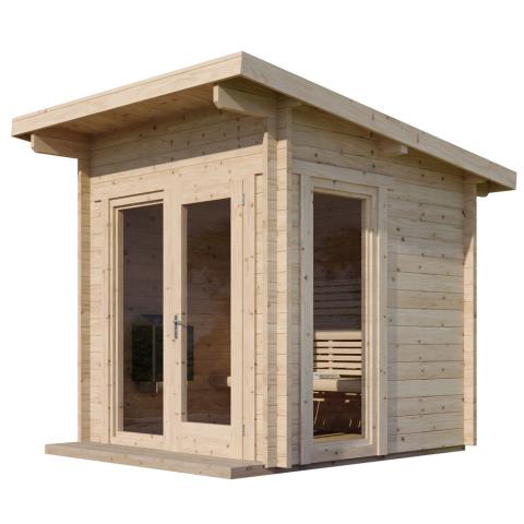 SaunaLife Model G4 Outdoor Home Sauna Kit SL-MODELG4