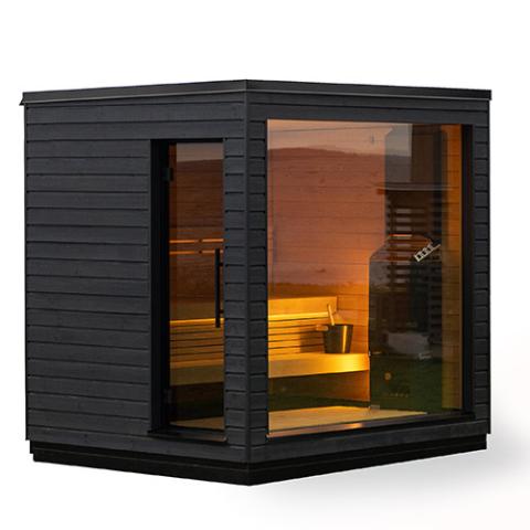 SaunaLife Model G6 Pre-Assembled Outdoor Home Sauna SL-MODELG6-L