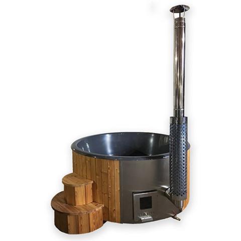 SaunaLife Model S4N Wood-Fired Hot Tub SL-MODELS4N