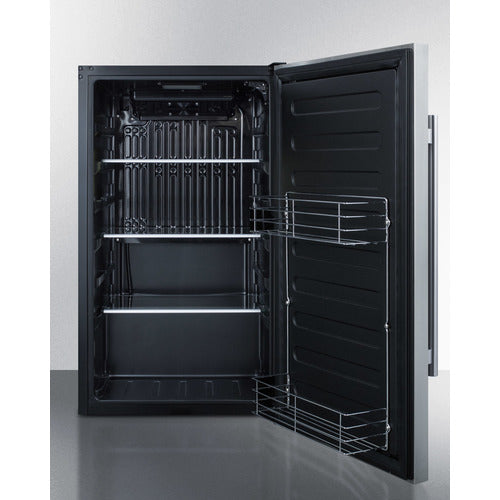 Summit Shallow Depth Built-In All-Refrigerator, ADA Compliant FF195ADA