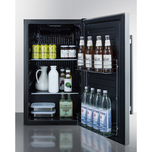 Summit Shallow Depth Built-In All-Refrigerator FF195CSS