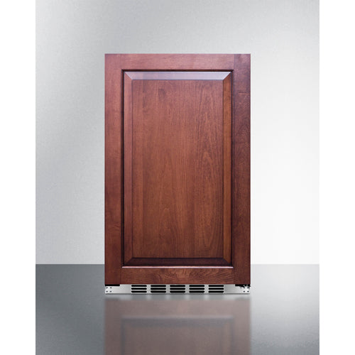 Summit Shallow Depth Built-In All-Refrigerator (Panel Not Included) FF195CSSIF