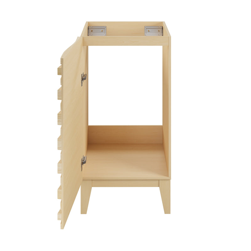 Swiss Madison Cascade 18" Bathroom Vanity in Natural Oak - Cabinet - SM-BV560-C