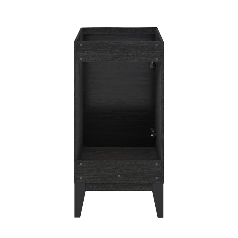 Swiss Madison Cascade 18" Bathroom Vanity in Black - Cabinet - SM-BV560B-C