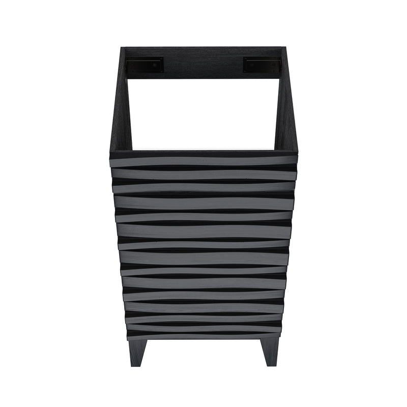 Swiss Madison Cascade 18" Bathroom Vanity in Black - Cabinet - SM-BV560B-C