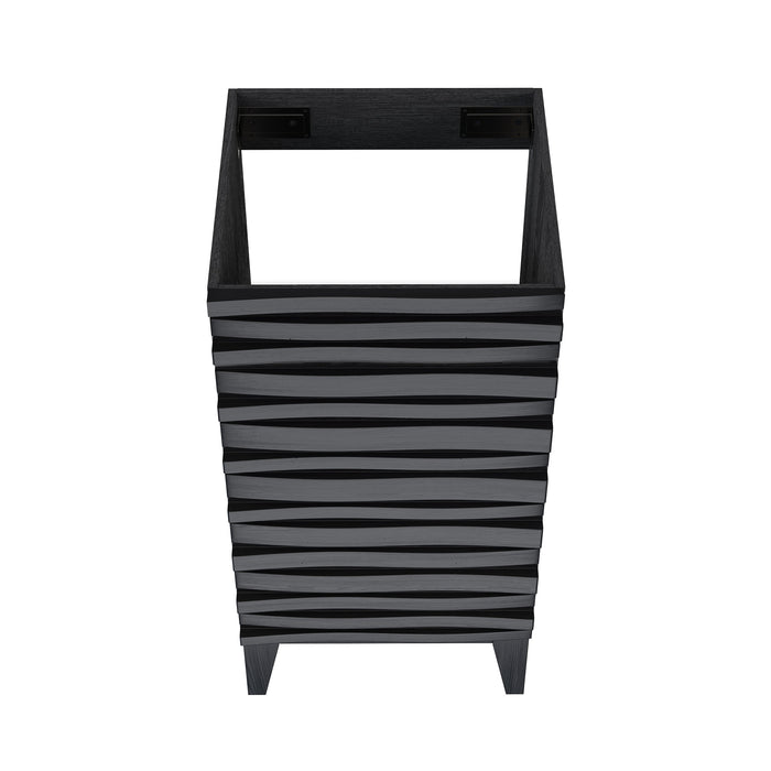 Swiss Madison Cascade 18" Bathroom Vanity in Black - Cabinet - SM-BV560B-C