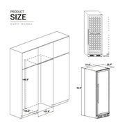 Empava - 70-inch Dual Zone Wine Cooler Tall Wine Fridge - EMPV-WC08D - IMG15