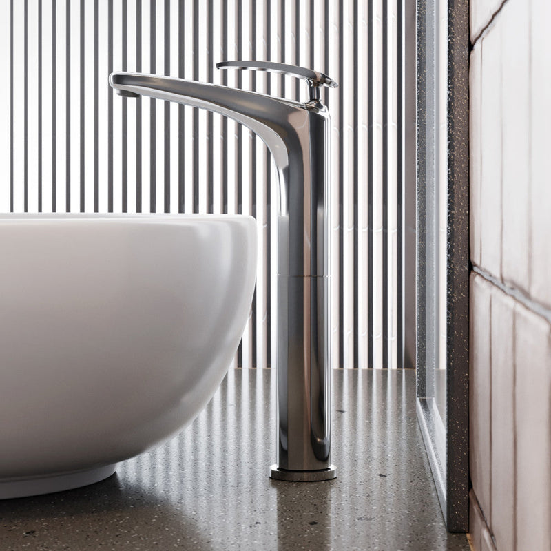 Swiss Madison Sublime Single Hole, Single-Handle, High Arc Bathroom Faucet in Chrome - SM-BF11C