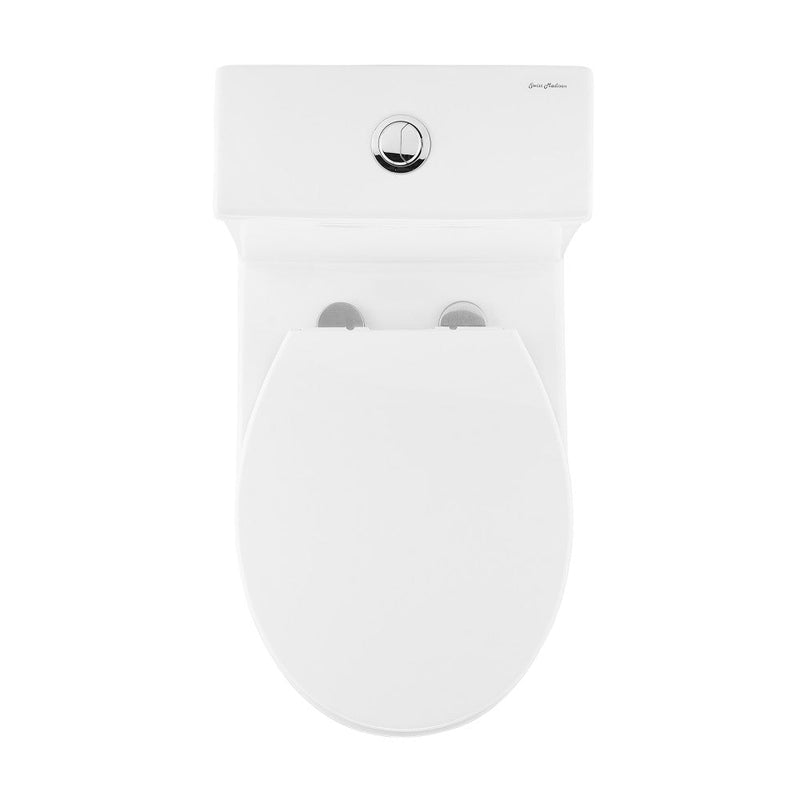 Swiss Madison Sublime III One-Piece Round Toilet Vortex™ Dual-Flush 0.95/1.26 gpf - SM-1T271