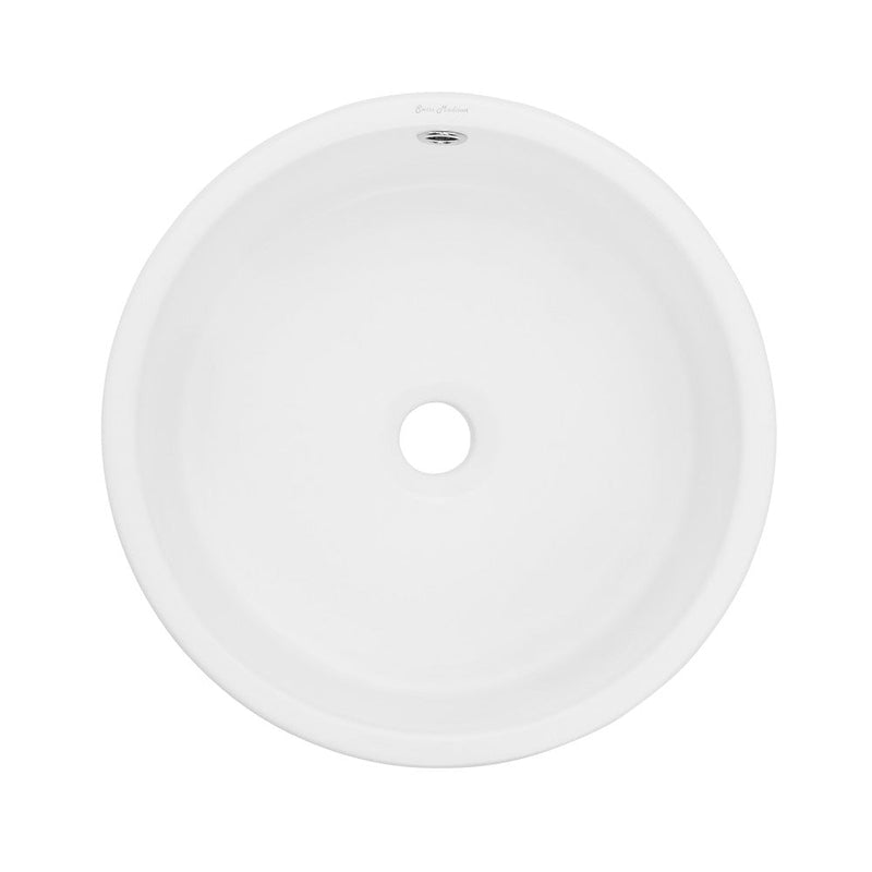 Swiss Madison Monaco 16.5” Round Vessel Sink in Matte White - SM-VS252MW