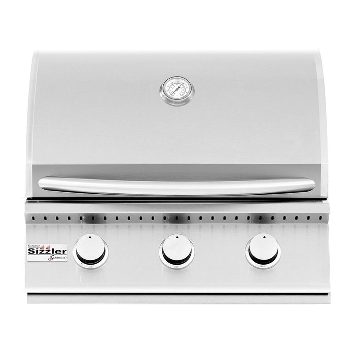 Summerset SIZ26 Sizzler Series Built-In Gas Grill, 26-Inch SIZ26-Config