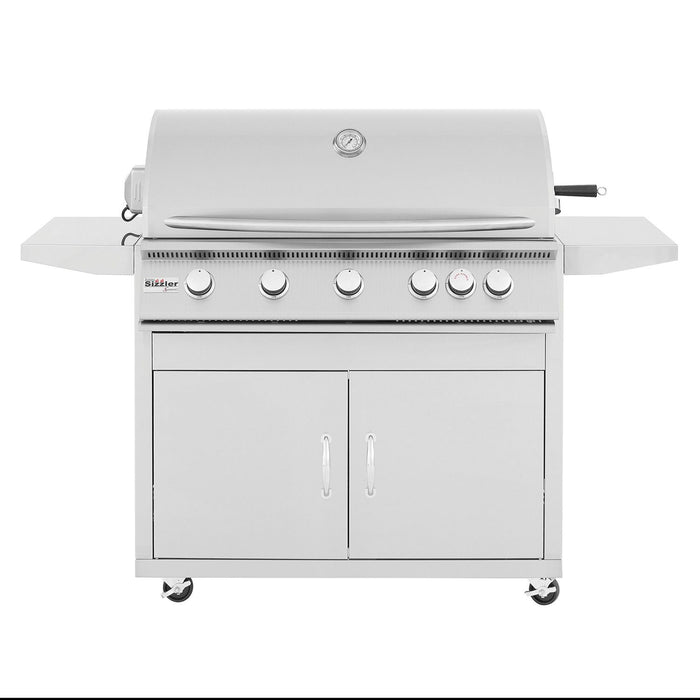 Summerset SIZ26-CART-SIZ26 Sizzler Series Gas Grill On Cart, 40-Inch SIZ40-CART-SIZ40-Config