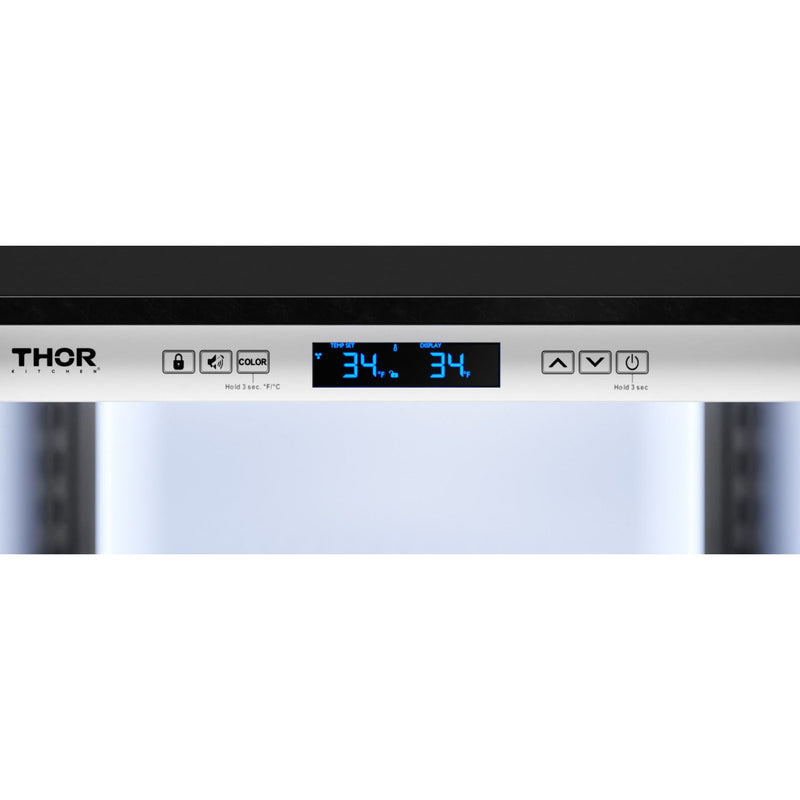 Thor Kitchen - 24" 140 Can Beverage Cooler - TBR24U