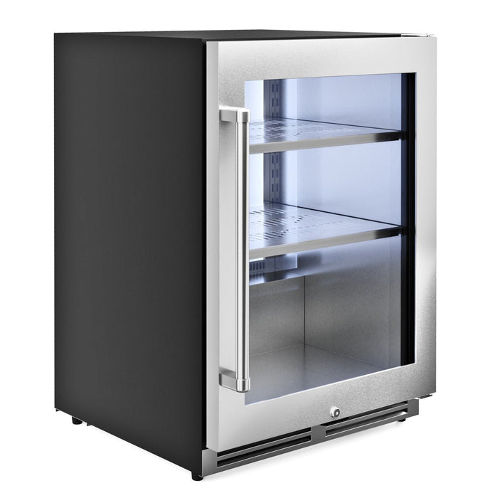 Thor Kitchen - 24" 140 Can Beverage Cooler - TBR24U-LH