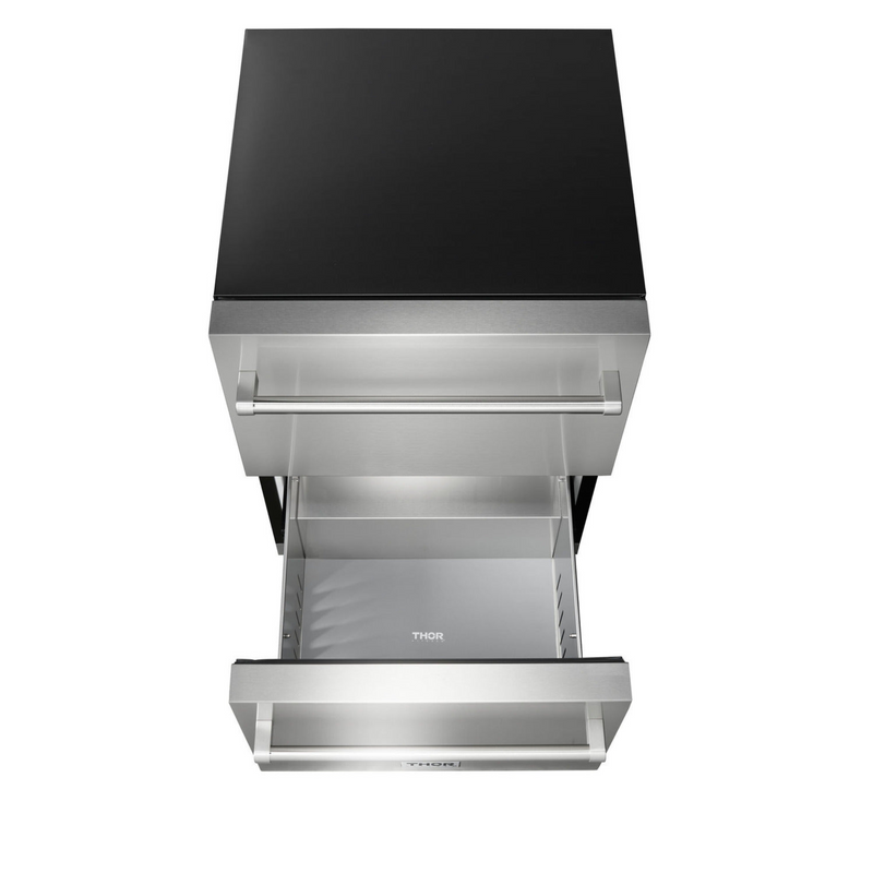 Thor Kitchen - 24" 5.4 cu. ft. Indoor or Outdoor Refrigerator Drawer - TRF24U