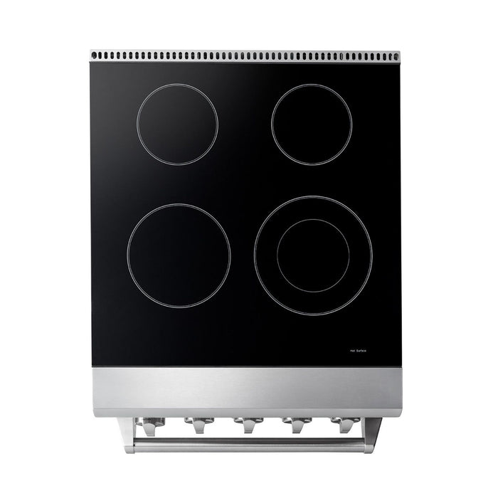 Thor Kitchen - 24 in. Professional Electric Range in Stainless Steel - HRE2401