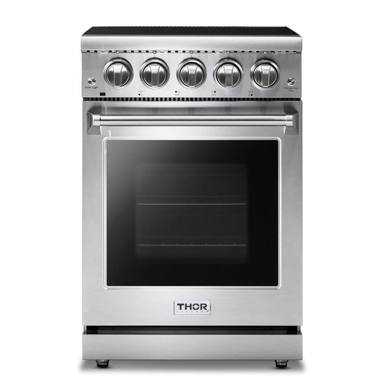 Thor Kitchen - 24 in. Professional Electric Range in Stainless Steel - HRE2401