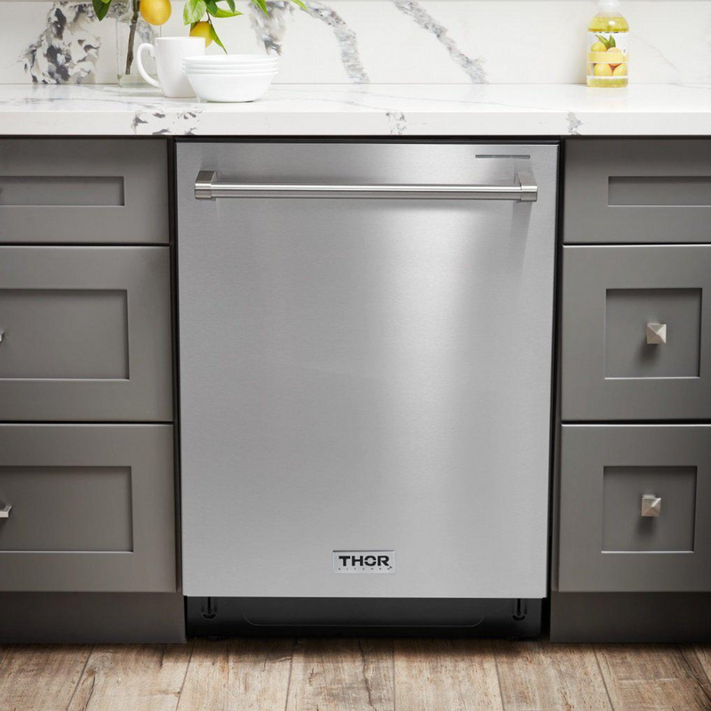 Thor Kitchen - 24 inch Stainless Steel Dishwasher HDW2401SS - Energy Star Certified - HDW2401SS