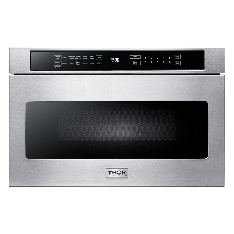 Thor Kitchen - 24" 1.2 Cu. Ft. Microwave Drawer In Stainless Steel - TMD2401