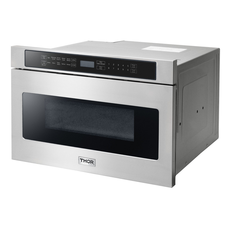 Thor Kitchen - 24" 1.2 Cu. Ft. Microwave Drawer In Stainless Steel - TMD2401