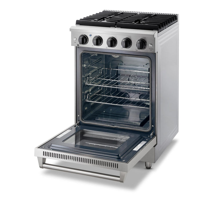 Thor Kitchen - 24 in. Professional Propane Gas Range in Stainless Steel - LRG2401ULP