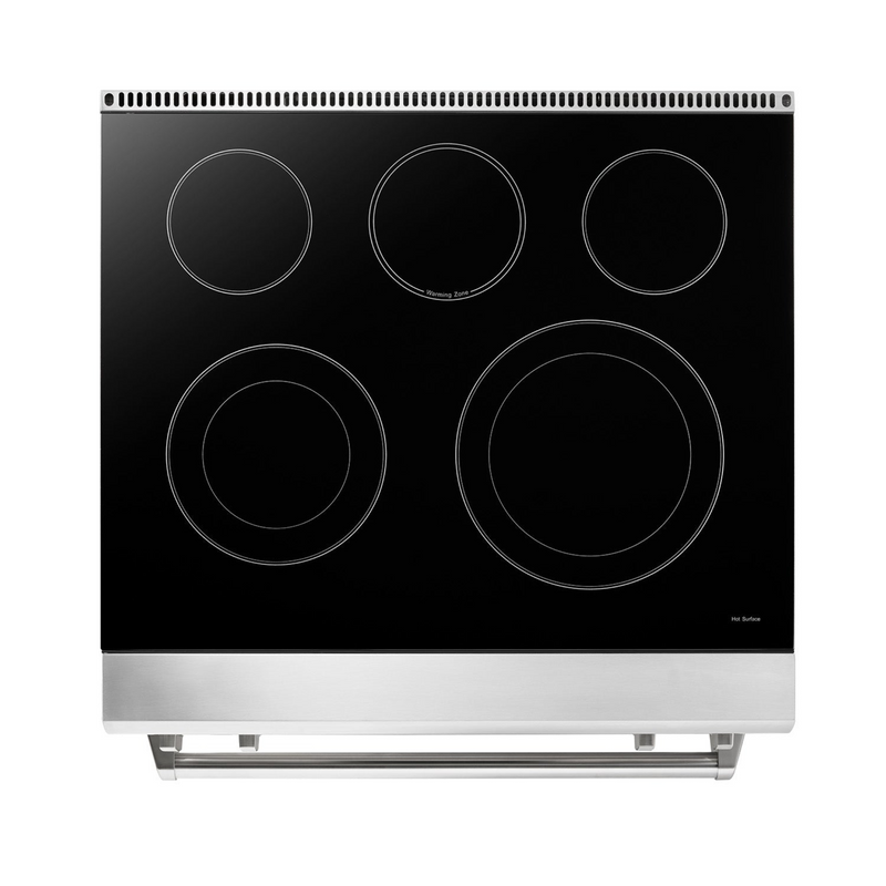 Thor Kitchen - 30 Inch Air Fry and Self-Clean Professional Electric Range - TRE3001