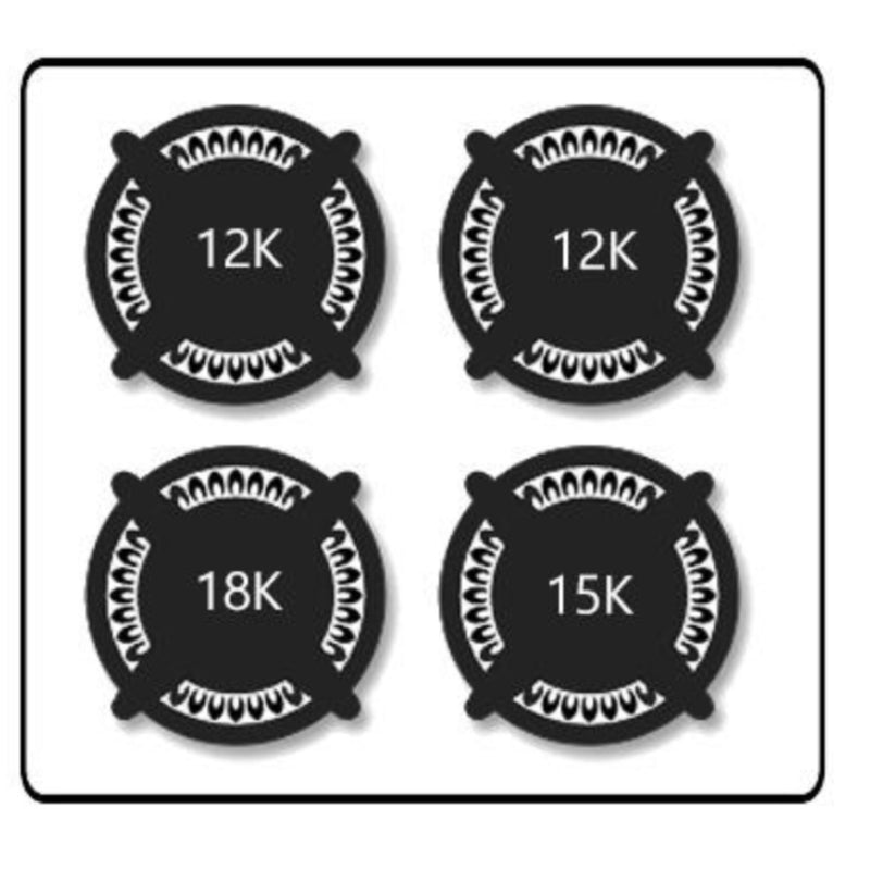 Thor Kitchen - 30 in. Propane Gas Burner/Electric Oven Range in Stainless Steel - HRD3088ULP