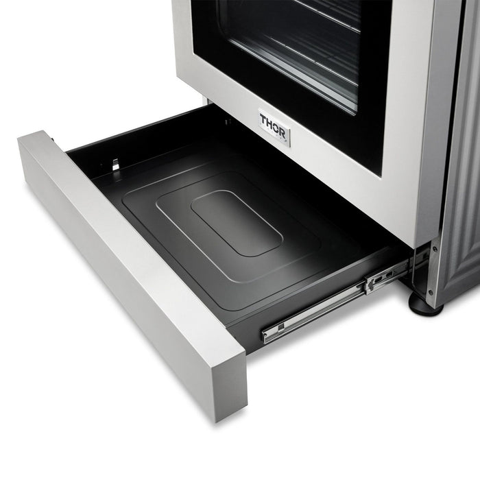Thor Kitchen - 30 In. 4.6 cu. ft. Self-Clean Propane Gas Range in Stainless Steel - TRG3001LP
