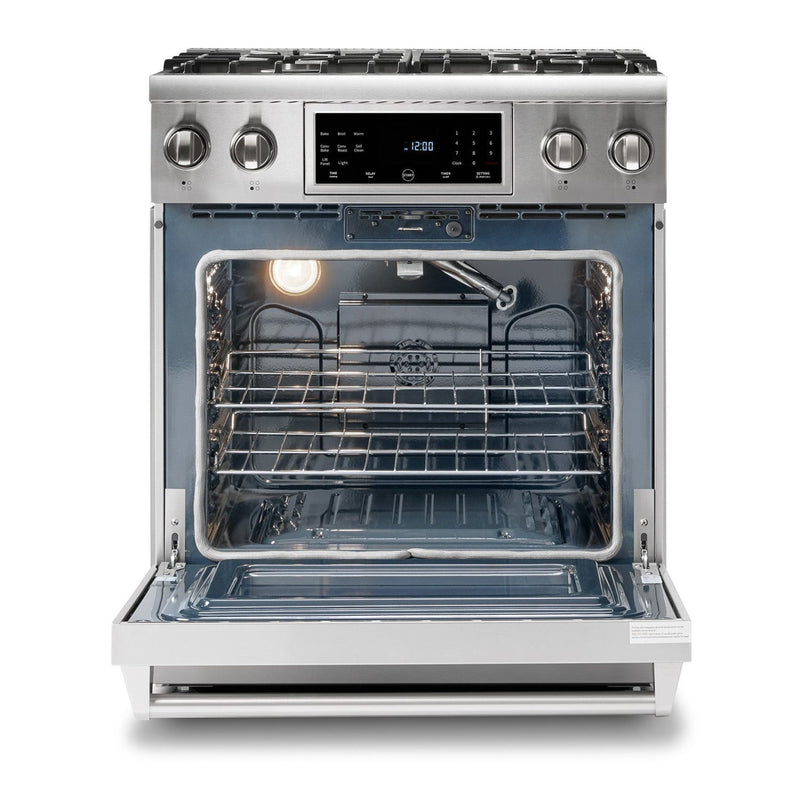 Thor Kitchen - 30 In. 4.6 cu. ft. Self-Clean Propane Gas Range in Stainless Steel - TRG3001LP