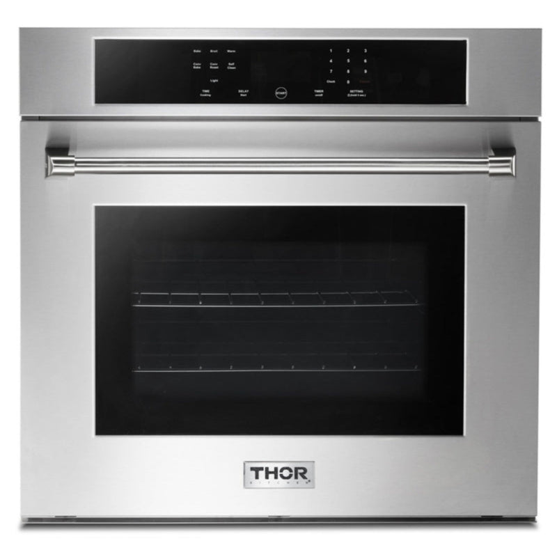Thor Kitchen - 30 Inch. Professional Self-Cleaning Wall Oven in Stainless Steel - HEW3001