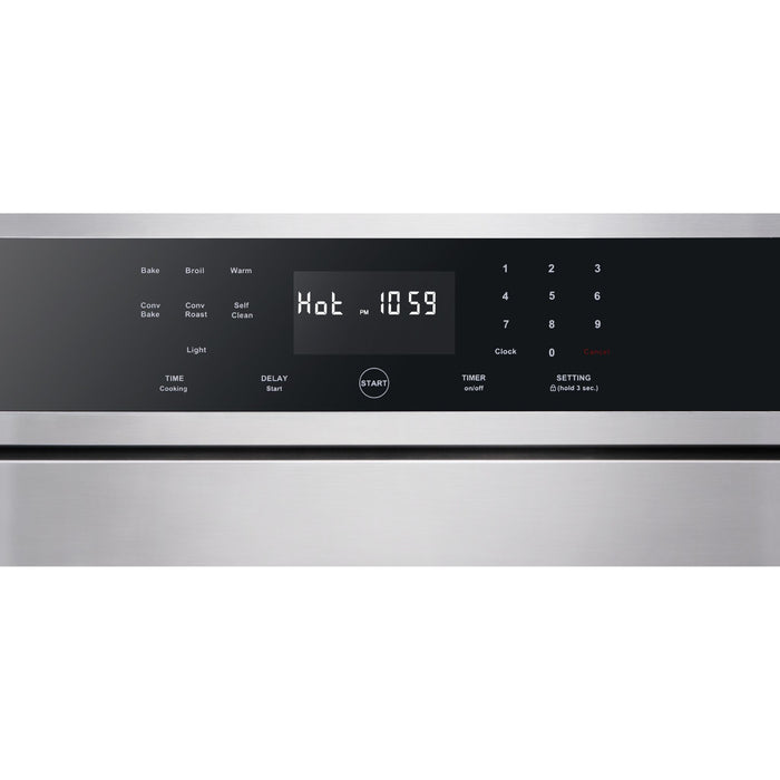 Thor Kitchen - 30 Inch. Professional Self-Cleaning Wall Oven in Stainless Steel - HEW3001