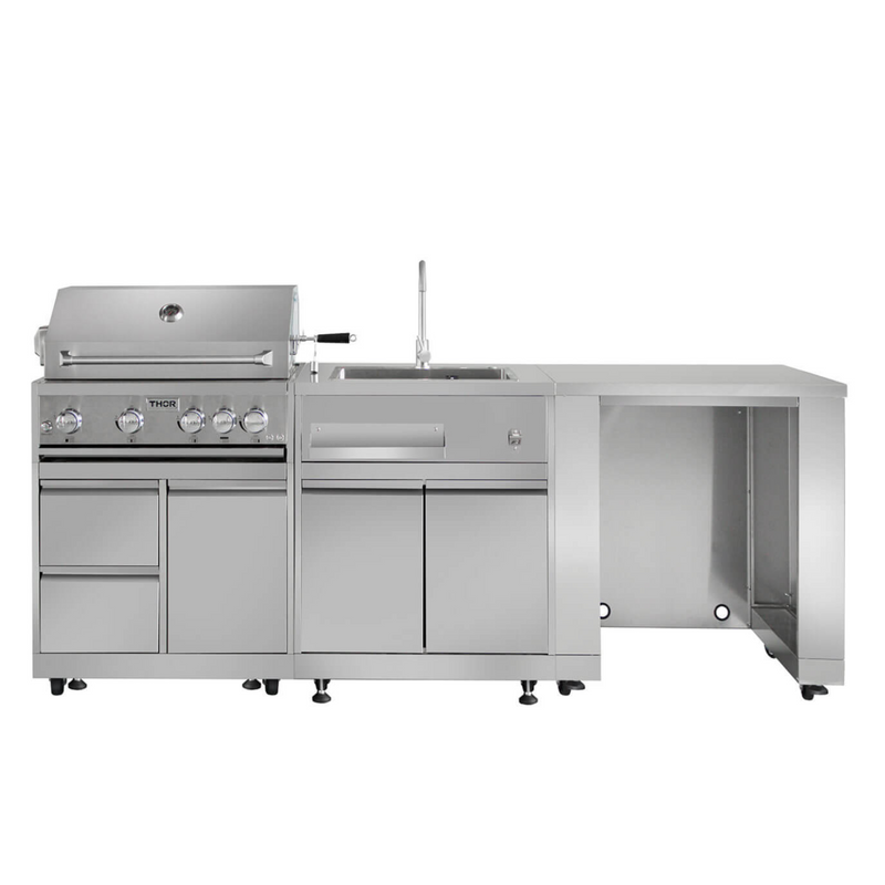 Thor Kitchen - 32 Inch. Built-In Liquid Propane Grill - MK04SS304