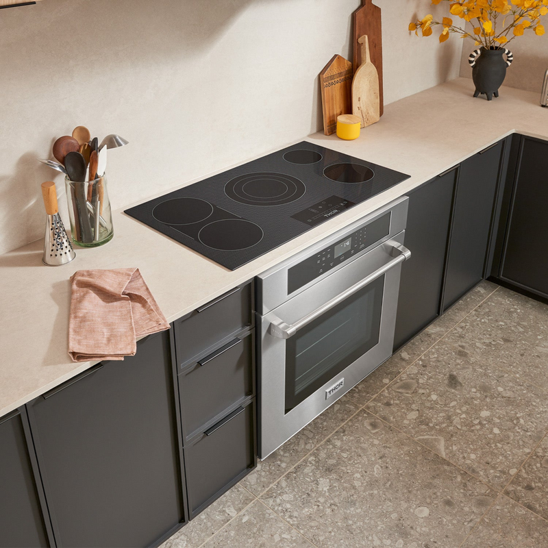 Thor Kitchen - 36 Inch. Professional Electric Cooktop in Black - TEC36