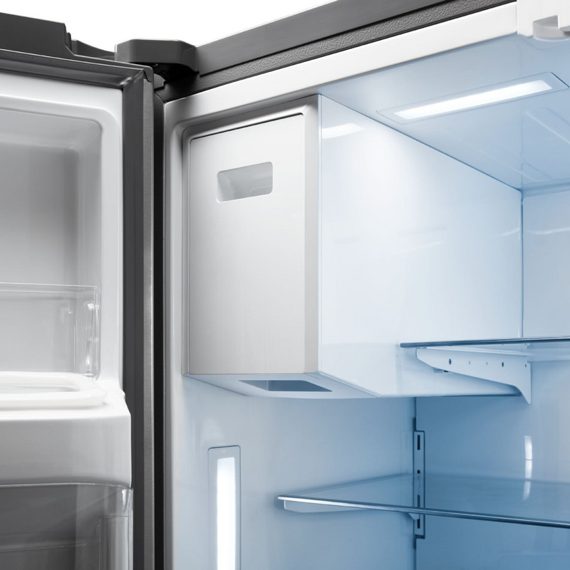 Thor Kitchen - 36 In. Counter Depth Refrigerator in Stainless Steel with Water Dispenser, Ice Maker - TRF3601FD