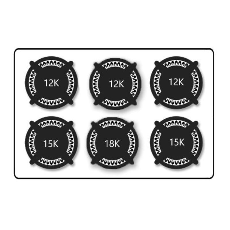 Thor Kitchen - 36 in. 5.2 cu. ft. Professional Propane Gas Range in Stainless Steel - HRG3618ULP