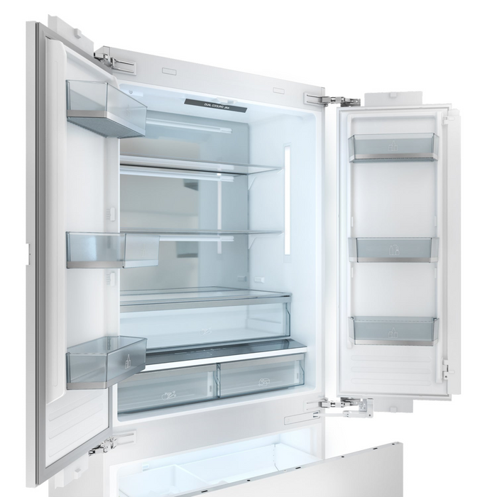 Thor Kitchen - 36" Custom Panel Ready Built-In Refrigerator - XRF3619BFP-SS
