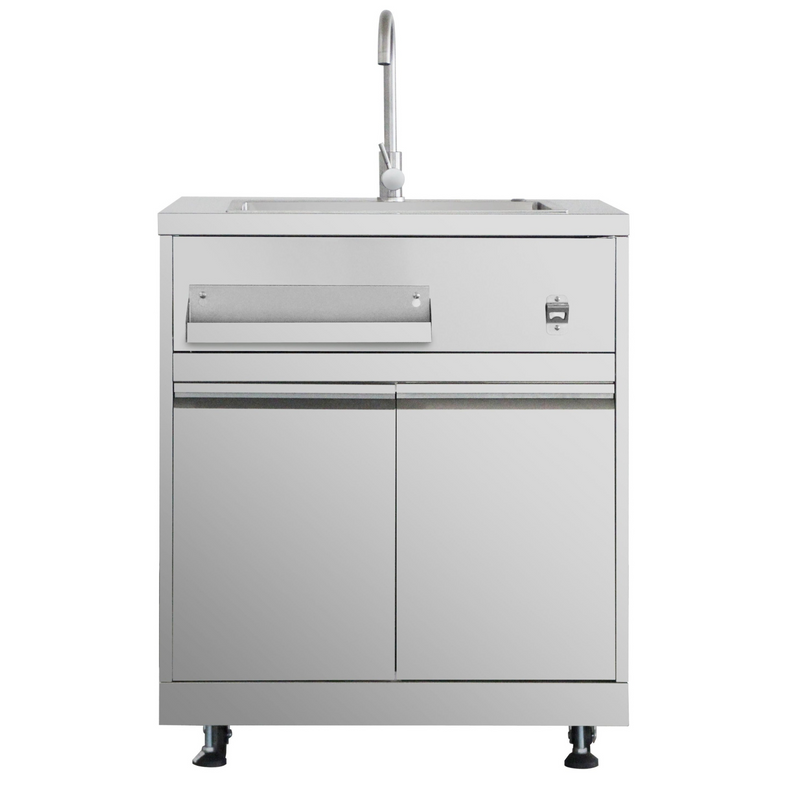 Thor Kitchen - Outdoor Kitchen Sink Center - MK01SS304