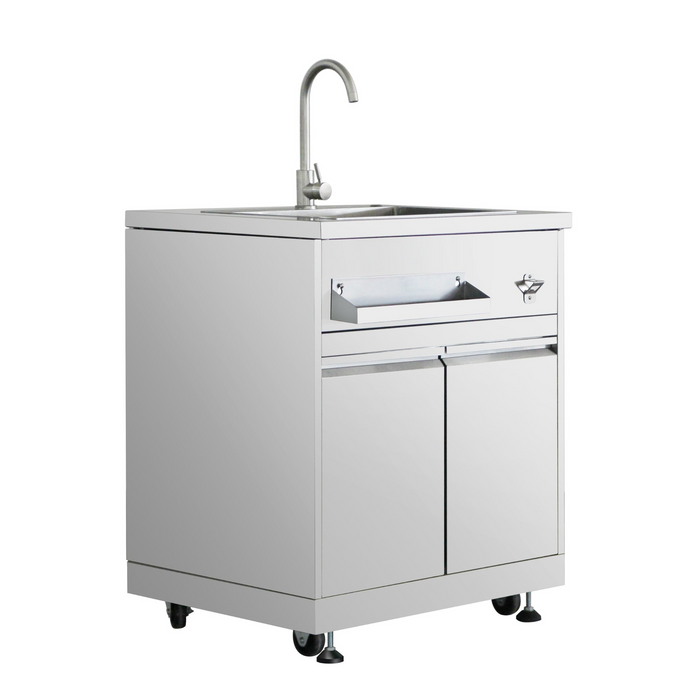 Thor Kitchen - Outdoor Kitchen Sink Center - MK01SS304