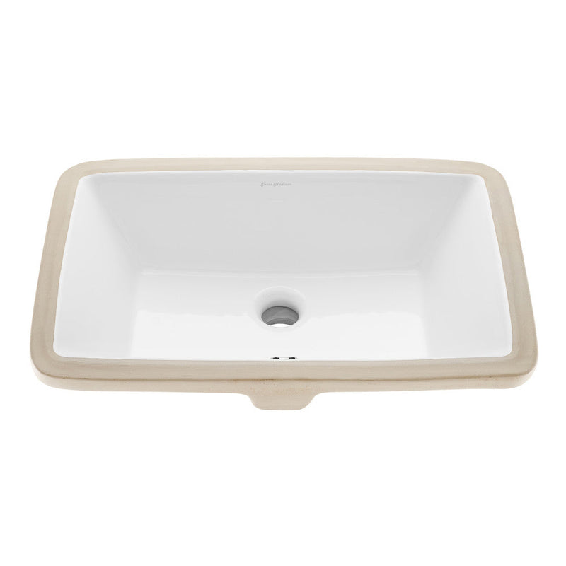 Swiss Madison Voltaire 21 Rectangular Under-Mount Bathroom Sink - SM-UM625