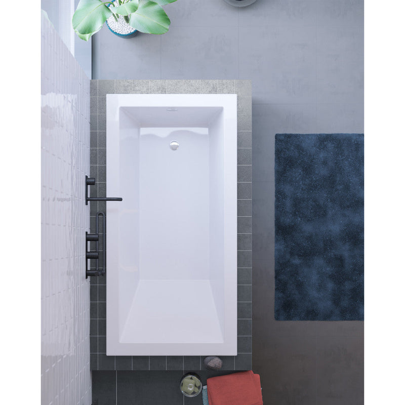 Swiss Madison Voltaire 48" x 32" Reversible Drain Drop-In Bathtub - SM-DB571